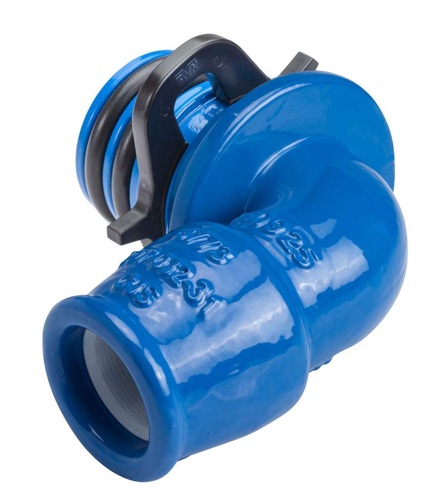SUPA LOCK KOPP., EPDM, PUSH-FIT, 90°, PE40