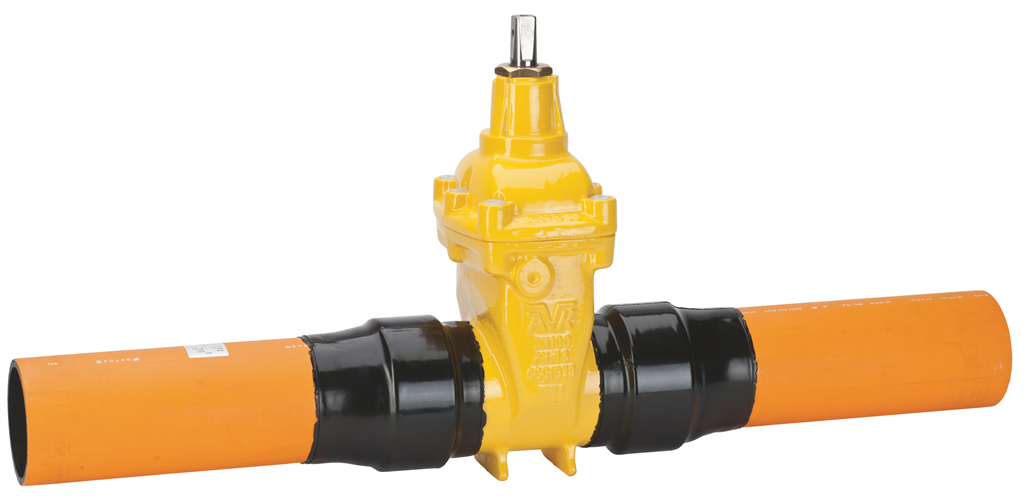SCHUIFAFSLUITER , NBR - GAS, SDR11, PE110