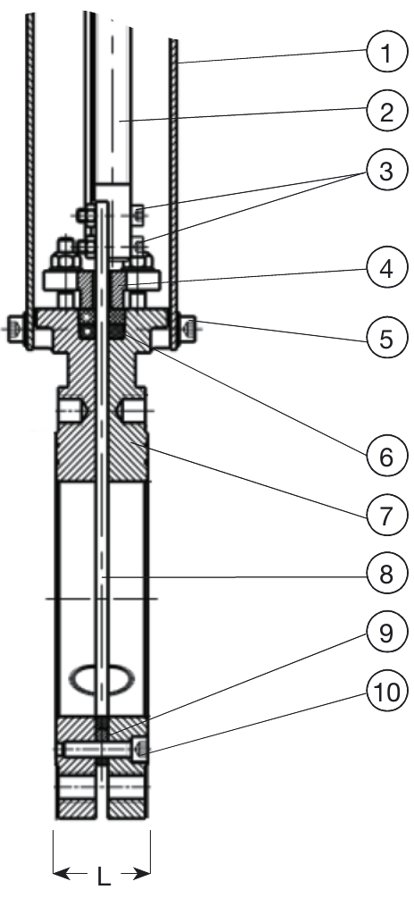 PR AVK GJS400 NDE DN400 NBR PN10 SS316