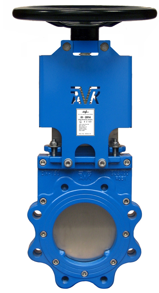 MESAFSLUITER, NBR, HANDW., NRS, DN125