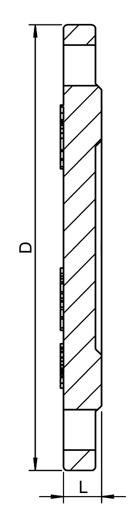 FITTING, BLIND FLANGE, DN60