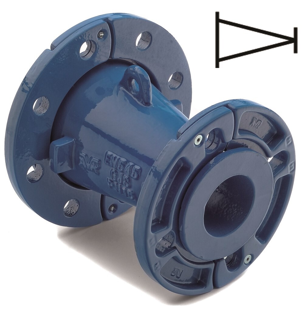 FITTING, REDUCTION, LOOSE FLANGE, DN65-50