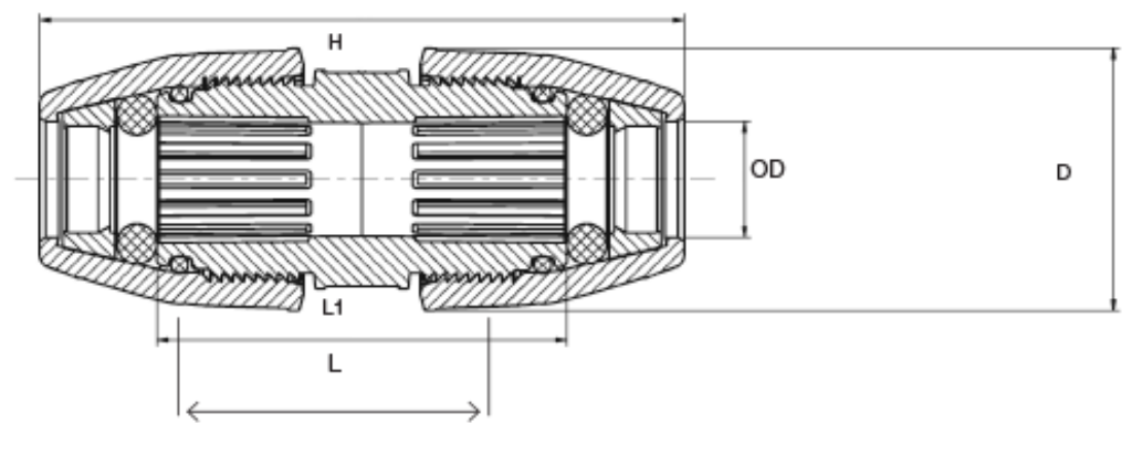 TENSILE COUPLING, URC, 48-51