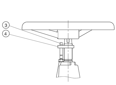 SCHUIFAFSLUITER, EPDM, F4, HW/PI, DN100