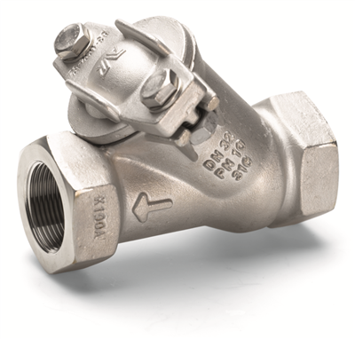 BALKEERKLEP, NBR, BSP 1 1/2" F, RVS, DN40