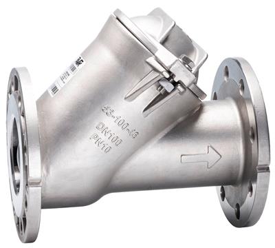BALL CHECK VALVE, NBR, FLANGED, SS, DN150