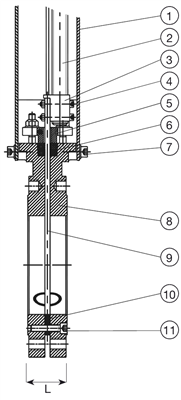 MESAFSLUITER, NBR, HANDW., NRS, DN80
