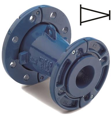 FITTING, REDUCTION, LOOSE FLANGE, DN150-80