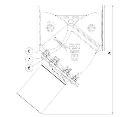 YSTRAINER A2 AVK PN10 DN400