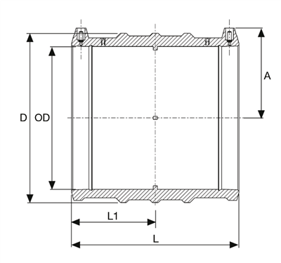 El.lasmof D063 SDR17 PE100