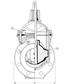GATE VALVE, EPDM, FLANGED, F5, DN200