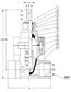 SERV. CON VA., NBR-GAS, BSP 5/4"F