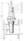 SCHUIFAFSLUITER, NBR, F4, DN200
