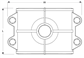 TAP. SADDLE SUPA LOCK, EPDM, PE/PVC, PE225