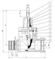 SUPA LOCK DIENSTKRAAN, EPDM, DN32
