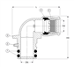 SUPA LOCK KOPP., EPDM, PUSH-FIT, 90°, PE40