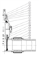 SCHUIFAFSLUITER , NBR - GAS, SDR11, PE90